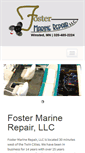 Mobile Screenshot of fostermarinerepair.com